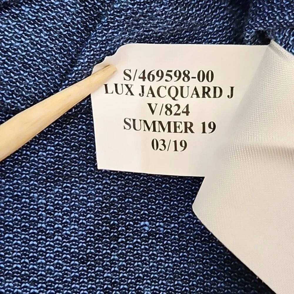 Banana Republic Luxury Touch Polo Tennis Golf Shirt‎ Men's M Medium Blue EUC LN